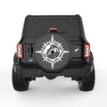 MOUNTAINEER COMPASS BLACK CARBON FIBER TIRE COVER