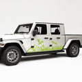 Mountains And Dragons Decal For Jeep Gladiator