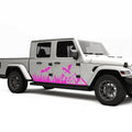Mountains And Dragons Decal For Jeep Gladiator