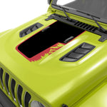 MOUNTAINS AND TREES SIDE JEEP WRANGLER HOOD DECALS