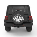 MOUNTAIN COMPASS BLACK CARBON FIBER TIRE COVER