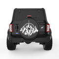 MOUNTAIN COMPASS BLACK TIRE COVER