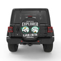 MOUNTAIN EXPLORER PEARL  WHITE CARBON FIBER TIRE COVER