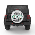 MOUNTAIN EXPLORER SILVER CARBON FIBER TIRE COVER