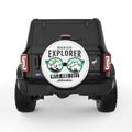 MOUNTAIN EXPLORER WHITE TIRE COVER