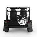MOUNTAIN FOREST BLACK TIRE COVER FOR MOKE