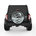 MOUNTAIN FOREST SUNSET BLACK TIRE COVER