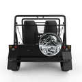 MOUNTAIN FOREST SUNSET BLACK TIRE COVER FOR MOKE