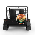 MOUNTAIN SUN WHITE CARBON FIBER TIRE COVER FOR MOKE