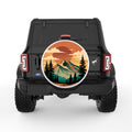 MOUNTAIN SUN WHITE TIRE COVER
