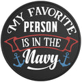 MY FAVORITE PERSON IS IN THE NAVY BLACK TIRE COVER