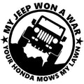MY JEEP WON A WAR