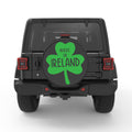 MADE IN IRELAND PEARL  WHITE CARBON FIBER TIRE COVER