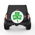 MADE IN IRELAND WHITE TIRE COVER