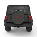 MAGIC OF CHRISTMAS PEARL  WHITE CARBON FIBER TIRE COVER