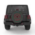 MAGIC OF CHRISTMAS BLACK CARBON FIBER TIRE COVER