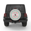 MAGIC OF CHRISTMAS SILVER CARBON FIBER TIRE COVER