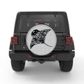 MANTA RAY WHITE TIRE COVER