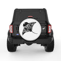 MANTA RAY WHITE TIRE COVER