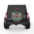 MELE KALIKIMAKA BLACK CARBON FIBER TIRE COVER