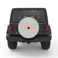 MELE KALIKIMAKA WHITE TIRE COVER