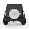 MELE KALIKIMAKA SILVER CARBON FIBER TIRE COVER
