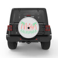MELE KALIKIMAKA SILVER CARBON FIBER TIRE COVER