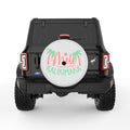 MELE KALIKIMAKA PEARL  WHITE CARBON FIBER TIRE COVER