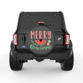 MERRY BEACHMAS BLACK CARBON FIBER TIRE COVER