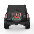 MERRY BEACHMAS BLACK TIRE COVER