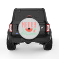 MERRY BEACHMAS SILVER CARBON FIBER TIRE COVER