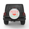 MERRY BEACHMAS BLACK TIRE COVER