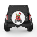 MERRY GRINCHMAS WHITE TIRE COVER