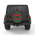 MOST LIKELY TO CRASH SANTAS SLEIGH BLACK CARBON FIBER TIRE COVER