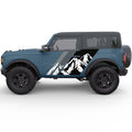 MOUNTAIN FADED GRAPHIC SIDE GRAPHIC DECAL FITS 2021+ FORD BRONCO 2 DOOR