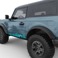 MOUNTAIN FOREST DOOR DECAL FITS 2021+ FORD BRONCO 2 DOOR