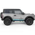 MOUNTAIN FOREST SIDE GRAPHIC DECAL FITS 2025 FORD BRONCO 2 DOOR
