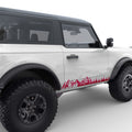 MOUNTAIN FOREST DOOR DECAL FITS 2023 FORD BRONCO 2 DOOR