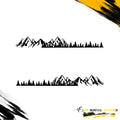 MOUNTAIN FOREST SIDE GRAPHIC DRIVER & PASSENGER DECALS