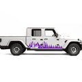 Mountain Forest Decal For Jeep Gladiator
