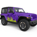 MOUNTAIN FOREST BODY GRAPHIC DECAL FITS 2005-2017 JEEP WRANGLER 2 DOOR JKU