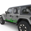 MOUNTAIN FOREST DOOR DECAL FITS 2018+ JEEP WRANGLER 4 DOOR JLU