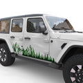 MOUNTAIN FOREST BODY GRAPHIC DECAL FITS 2005-2017 JEEP WRANGLER 4 DOOR JKU