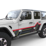 MOUNTAIN SIDE GRAPHICS BODY GRAPHIC DECAL FITS 2018+ JEEP WRANGLER 4 DOOR JLU