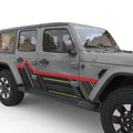 MOUNTAIN SIDE GRAPHICS BODY GRAPHIC DECAL FITS 2005-2017 JEEP WRANGLER 4 DOOR JKU