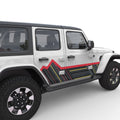 MOUNTAIN SIDE GRAPHICS DOOR DECAL FITS 2005-2017 JEEP WRANGLER 4 DOOR JKU