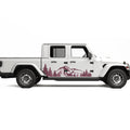 Mountains And Forest Decal For Jeep Gladiator