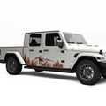 Mountains And Forest Decal For Jeep Gladiator