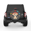MUSHROOM YOGI PLANETS PEARL  WHITE CARBON FIBER TIRE COVER