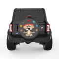 MUSHROOM YOGI PLANETS BLACK CARBON FIBER TIRE COVER